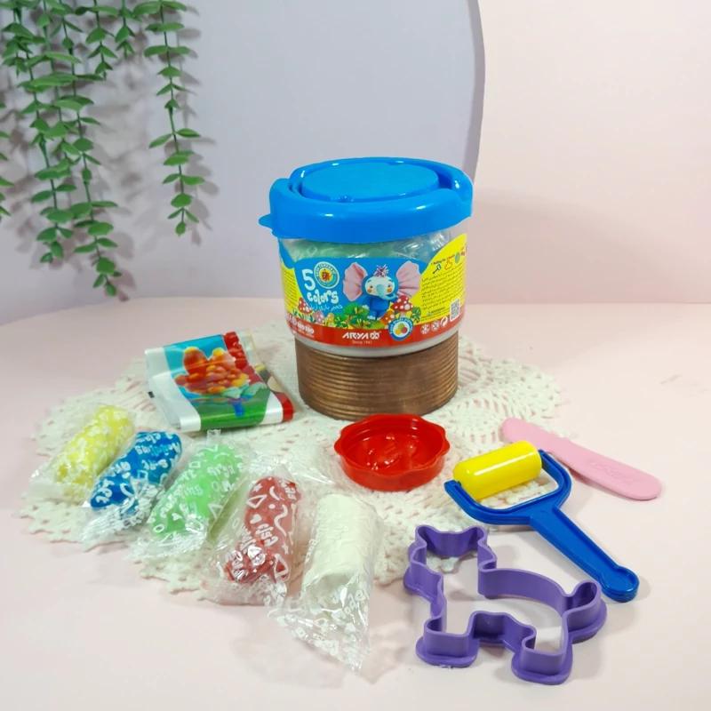 خمیربازی آریا 5 رنگ