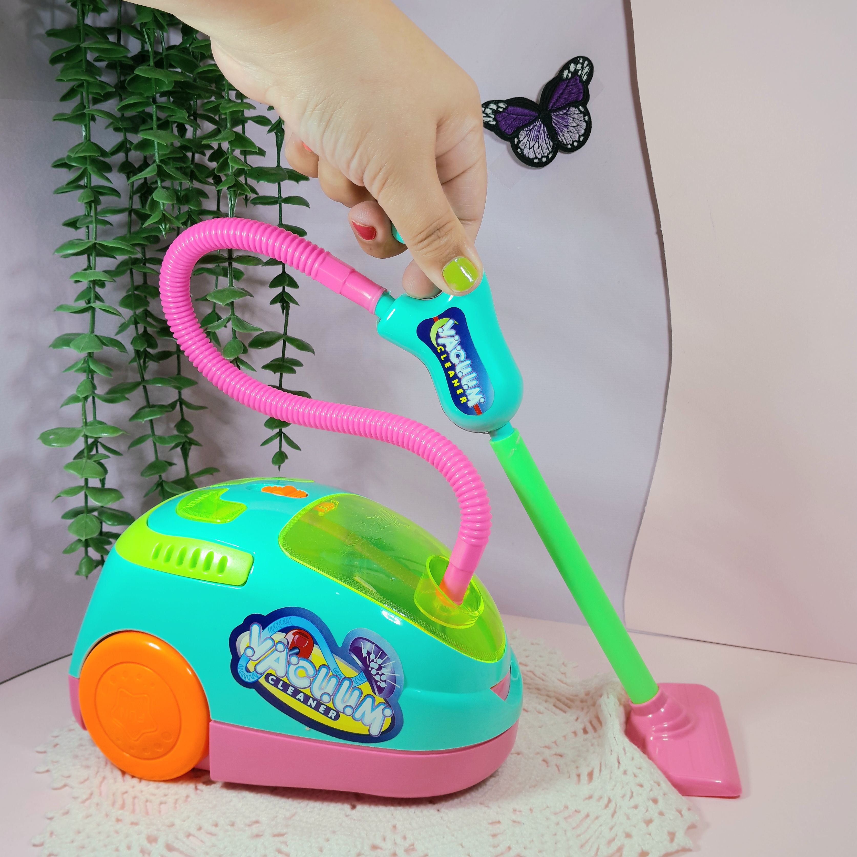 اسباب بازی جارو برقی باتری خور برند درج